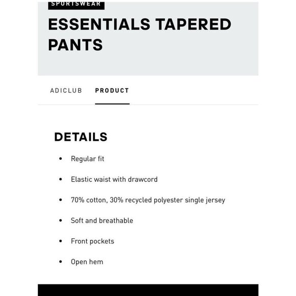 Adidas Mens Heather Gray Jersey Joggers Light Weight Size Large - Picture 11 of 14